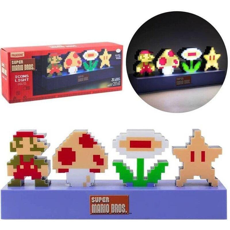 Paladone Super Mario Bros Icons Light, , large image number 1