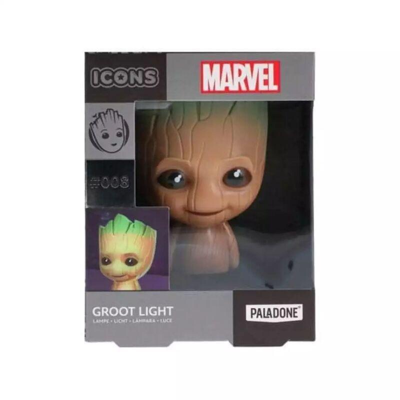 Paladone Marvel Guardians Of The Galaxy Groot Icon Light, , large image number 0