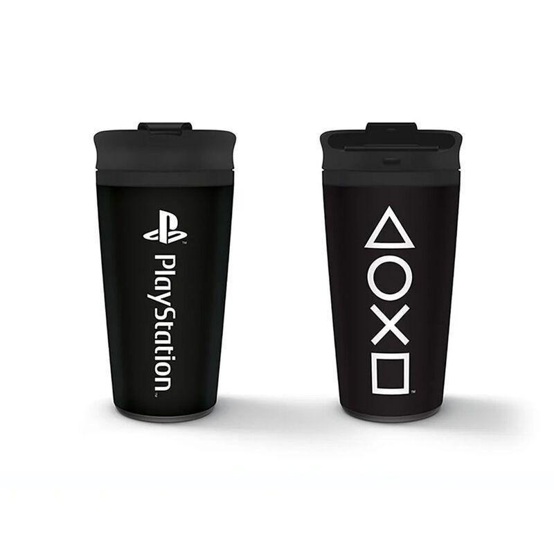 Pyramid Playstation (Onyx) Metal Travel Mug 425ml, , large image number 1