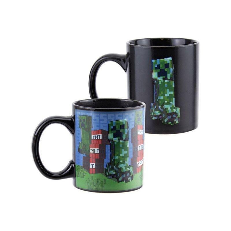 Paladone Minecraft Creeper Heat Change Mug 300ml, , large image number 0