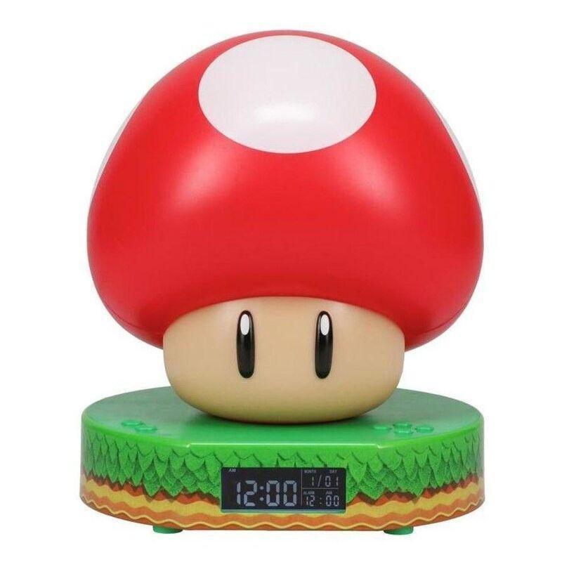 Paladone Super Mushroom Digital Alarm Clock, , large image number 0