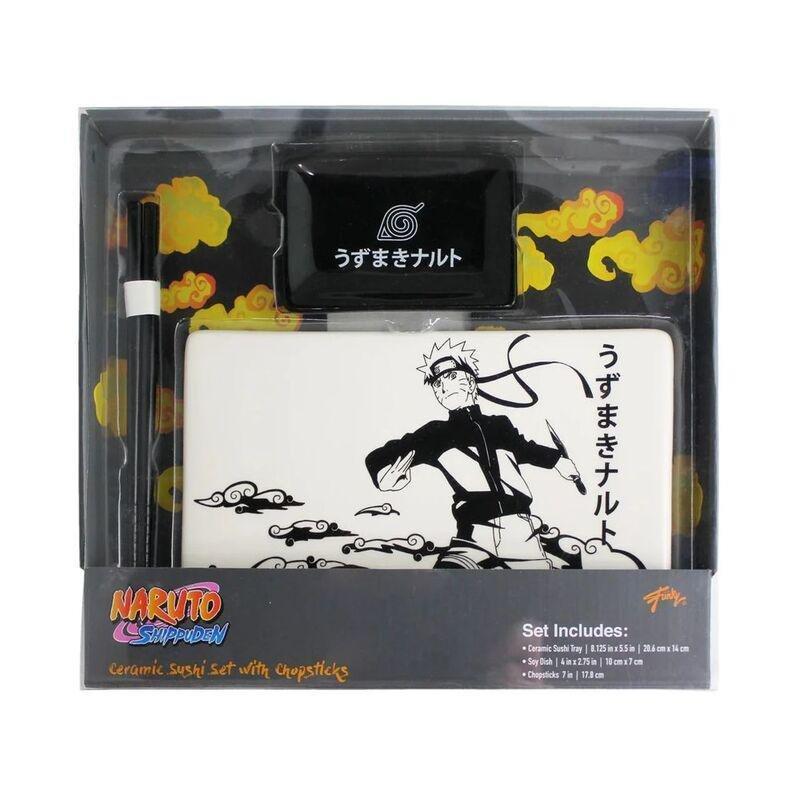 Just Funky Naruto Shippuden Black & White Sushi Set, , large image number 0