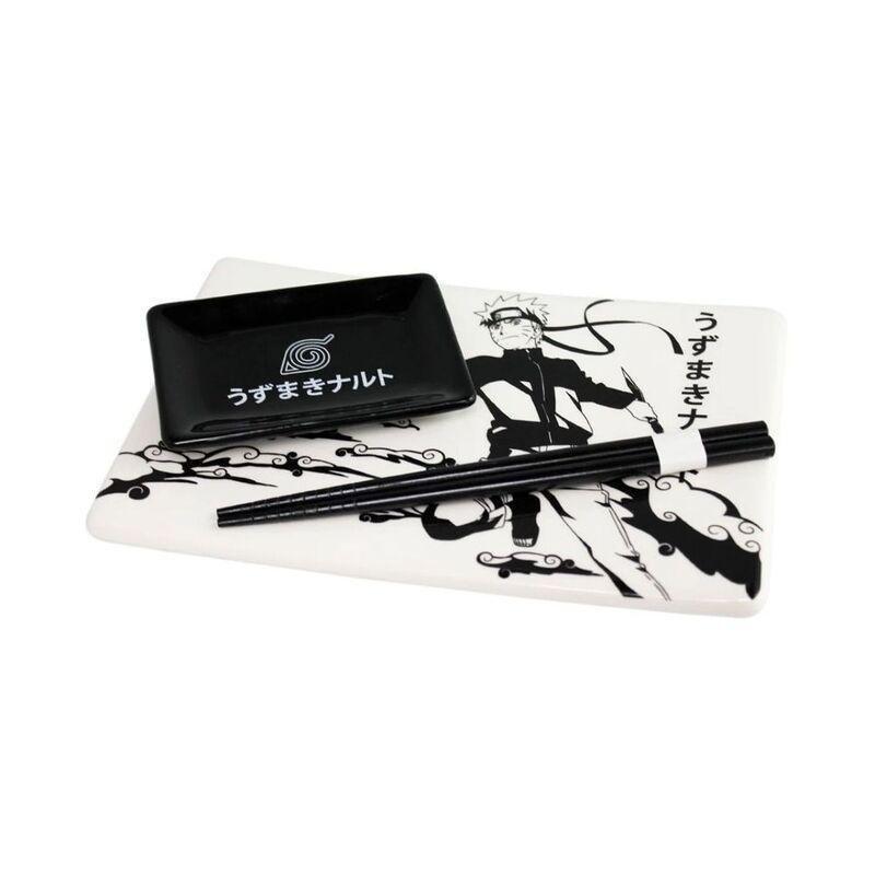 Just Funky Naruto Shippuden Black & White Sushi Set, , large image number 1