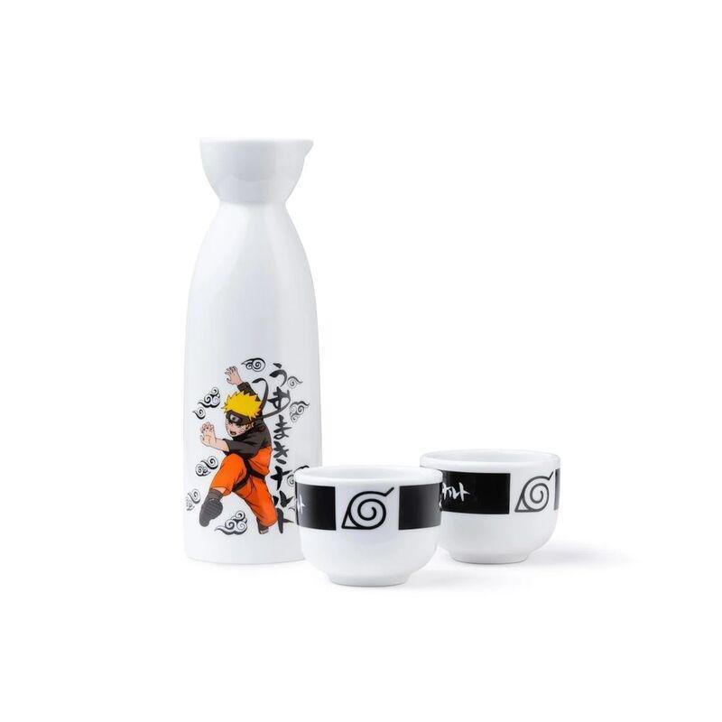 Just Funky Naruto Ceramic Sake Set (1 Carafe & 2 Cups) (Set Of 3), , large image number 1