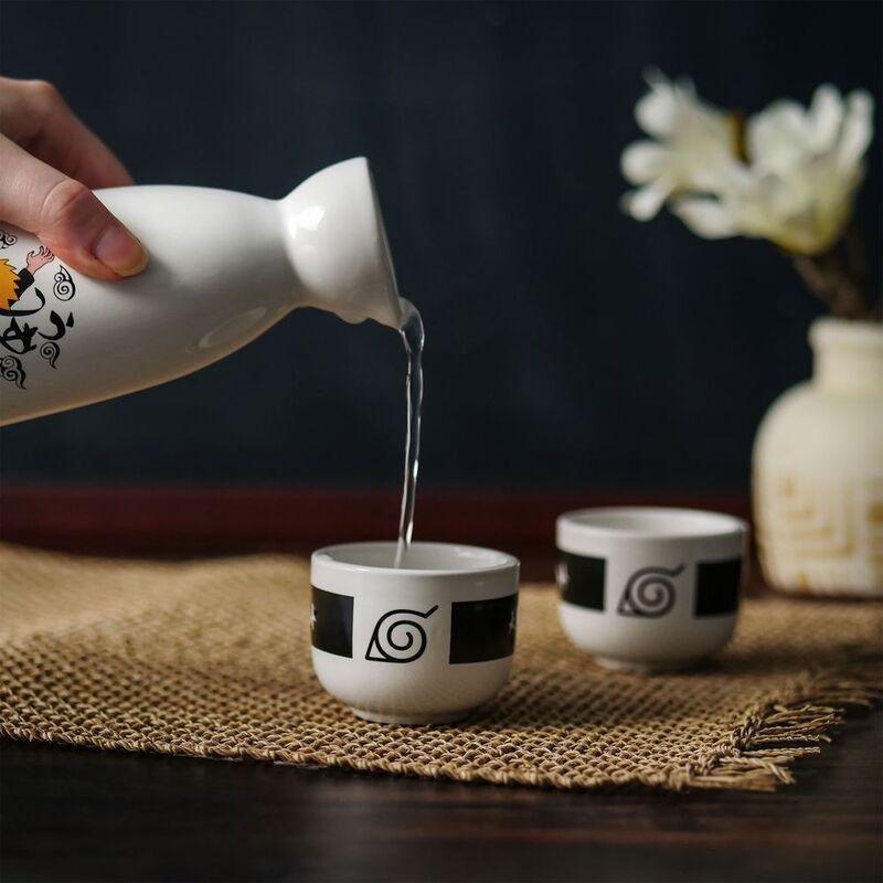 Just Funky Naruto Ceramic Sake Set (1 Carafe & 2 Cups) (Set Of 3), , large image number 4
