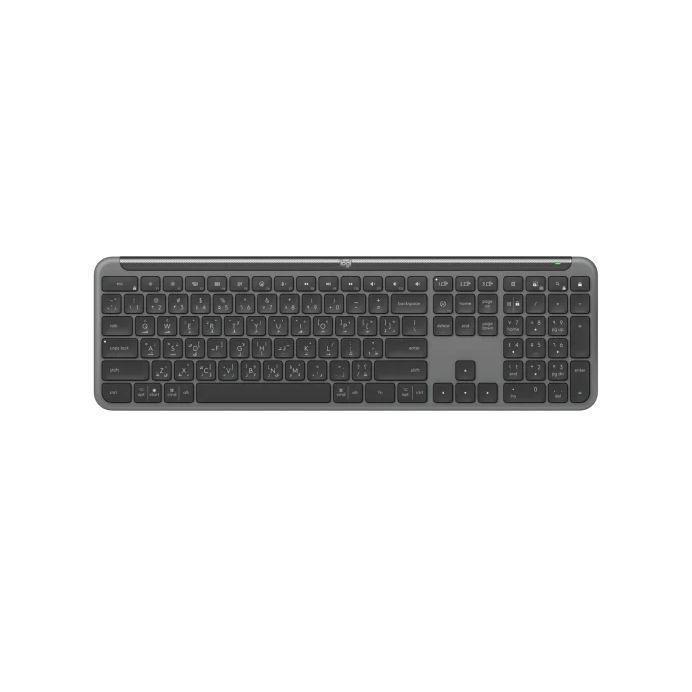 Logitech K950 Signature Slim Wireless Keyboard - Graphite (Arabic/English), , medium