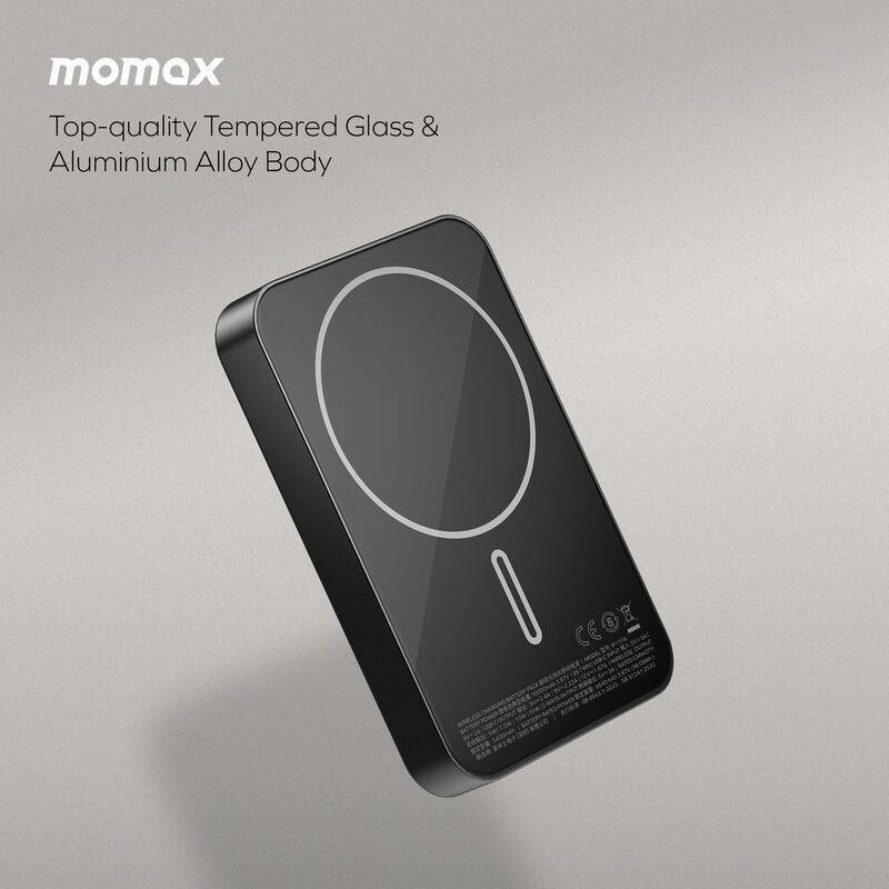 Momax Q.Mag X1 Gen2 10000Mah 15W Magsafe Wireless Powerbank - Black, , large image number 5