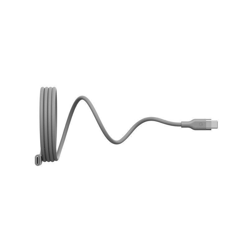 Energea Helix C-C Magnetic Cable 480Mbps/ 100W 1.5m - Natural Grey, , medium