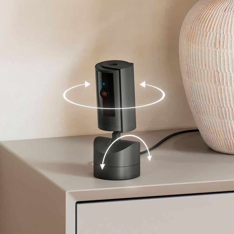 Ring Pan-Tilt Indoor Camera - Black, , medium