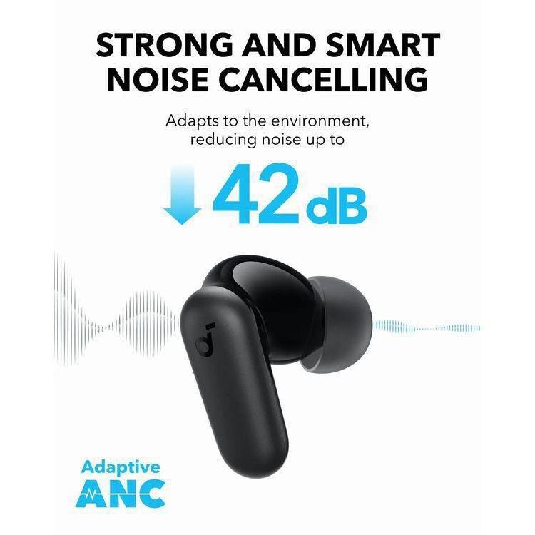 Soundcore R50I Noise Cancelling Wireless Earbuds - Black-A3959H11, , large image number 2