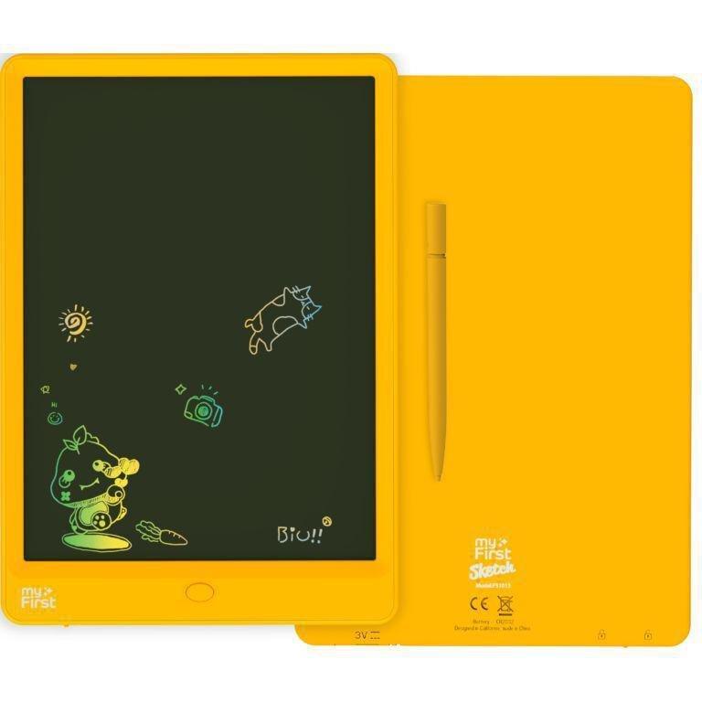 Myfirst Sketch 3 10-Inch Kids Sketch Pad - Yellow, , large image number 0