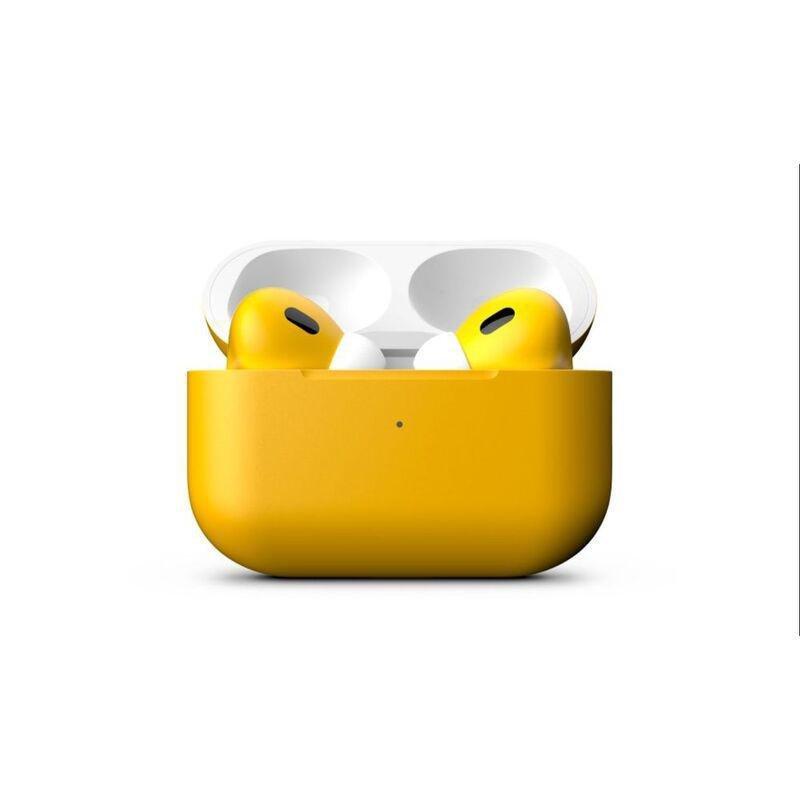 Dahab Airpods Pro (2nd Generation) Active Noise Cancelling Bluetooth Wireless Ear Buds With USB-C - Yellow, , large image number 0