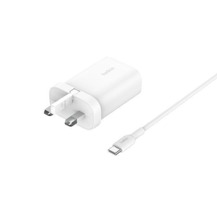 Belkin Wireless Charger Qi2 3-In-1 Magnetic Foldable Charger 15W - White, , large image number 3