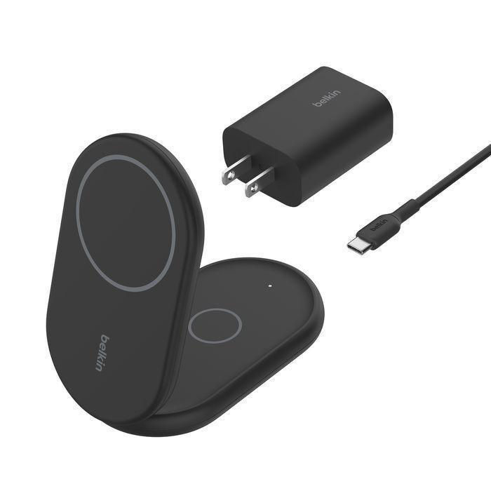 Belkin Wireless Charger Qi2 Magnetic Foldable - Black, , large image number 0