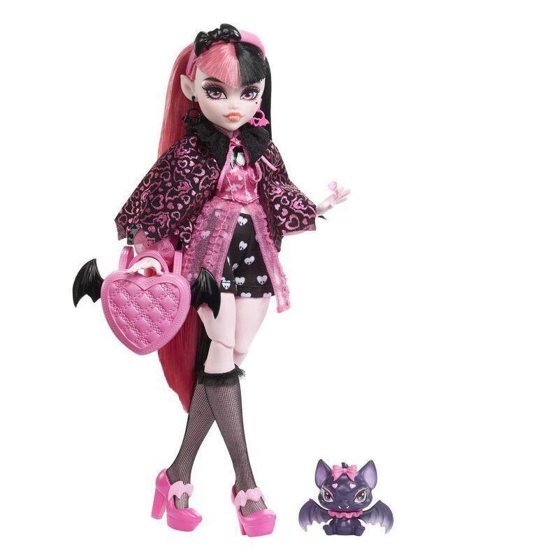 Monster High Draculaura And Count Fabulous Doll, , large image number 0