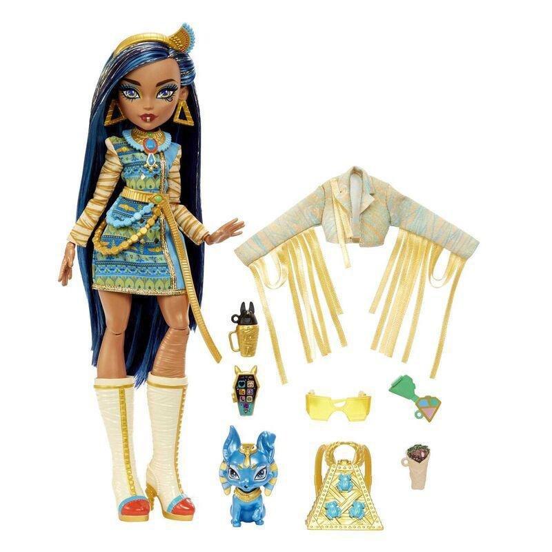 Monster High Cleo De Nile And Tut Doll, , large image number 0
