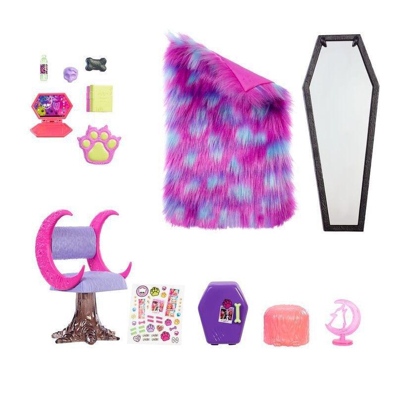 Monster High Clawdeen Bedroom Playset, , large image number 3