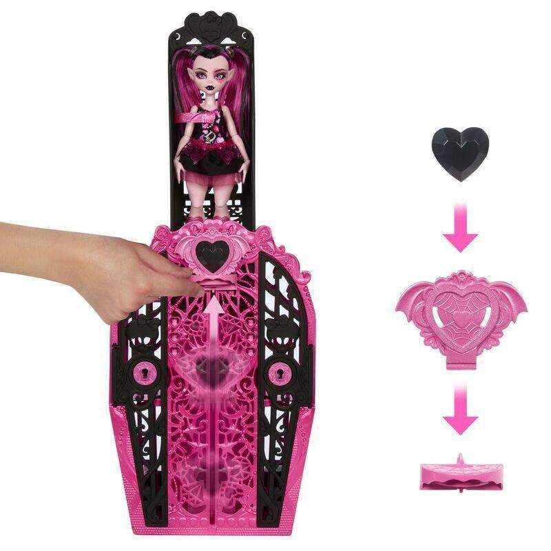 Monster High Skulltimates Secrets Monster Mysteries Draculaura Doll, , large image number 2