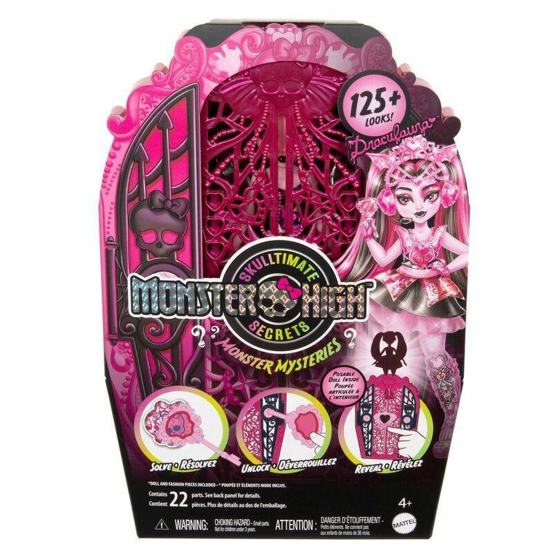 Monster High Skulltimates Secrets Monster Mysteries Draculaura Doll, , large image number 4