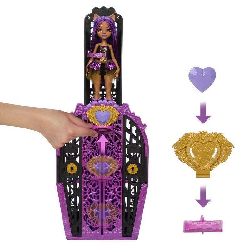 Monster High Skulltimates Secrets Monster Mysteries Clawdeen Wolf Dol, , large image number 4