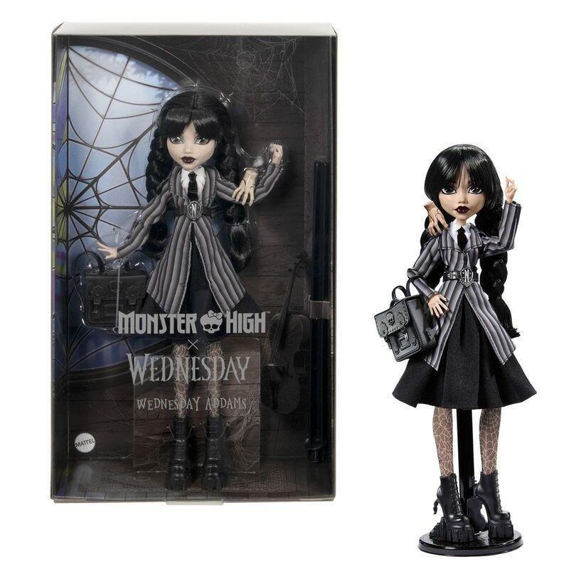 Monster High X Wednesday Addams Doll, , medium