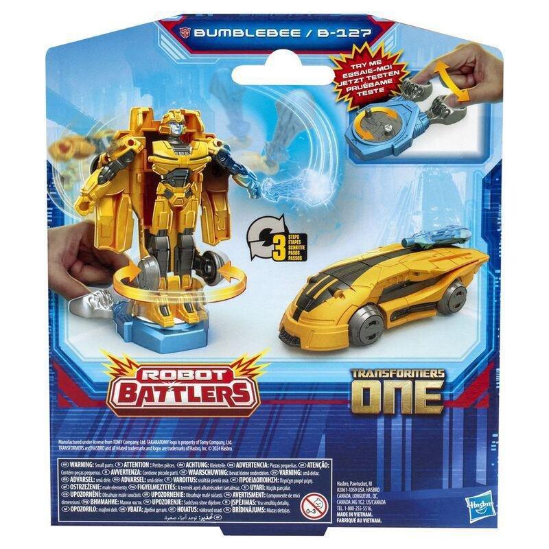 Transformers One Robot Battlers Bumblebee/B-127 4.5-Inch Figure, , large image number 2
