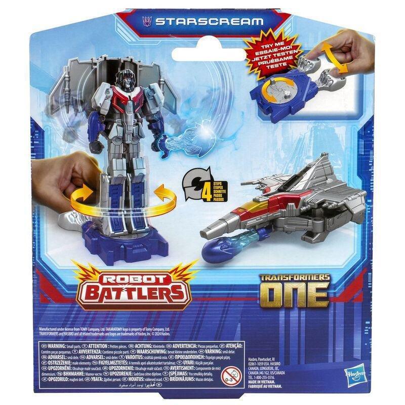 Transformers One Robot Battlers Starscream 4.5-Inch Figure, , large image number 2