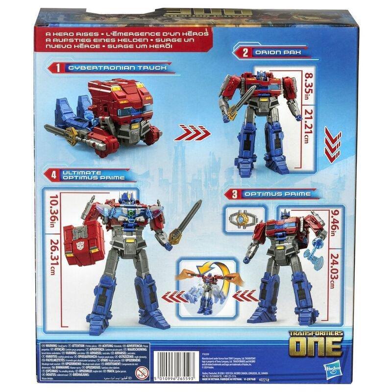 Transformers One Power Flip Optimus Prime 9.8-Inch Figure, , large image number 2