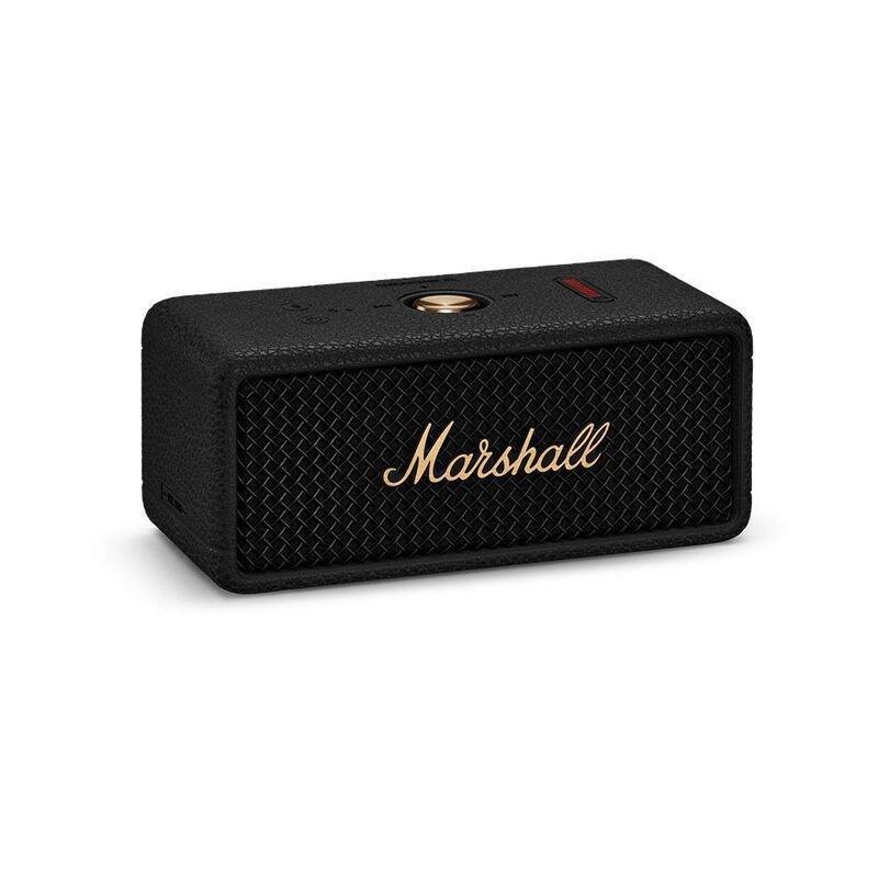 Marshall Emberton III Bluetooth 5.3 Built-In Mic IP67 Portable Speaker - Black & Brass, , large image number 0