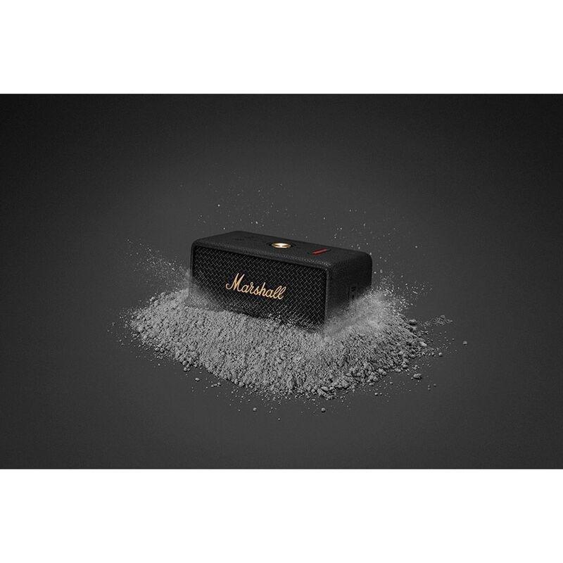 Marshall Emberton III Bluetooth 5.3 Built-In Mic IP67 Portable Speaker - Black & Brass, , large image number 5