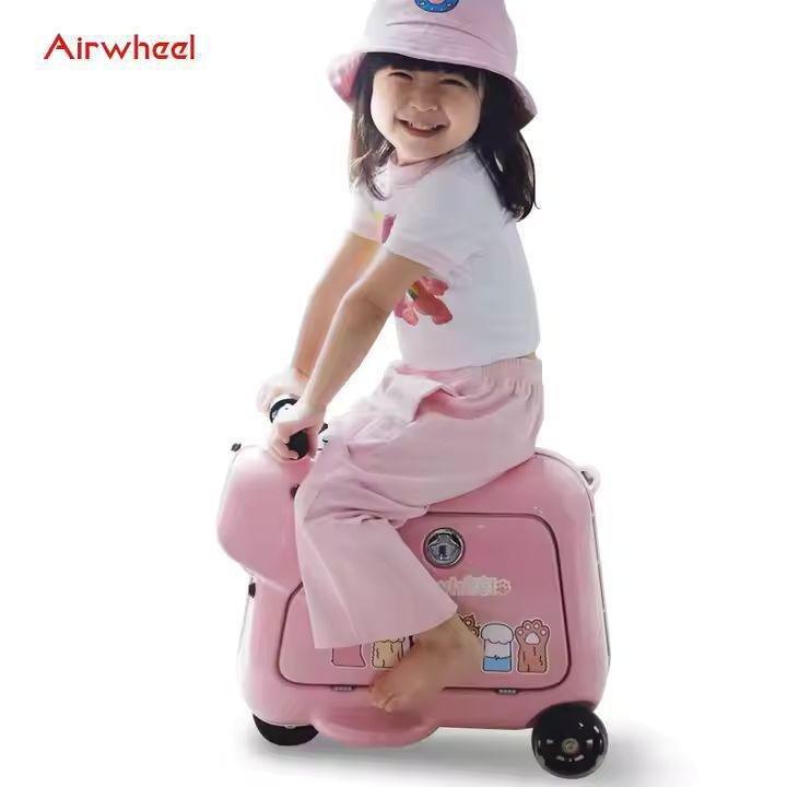 Airwheel SQ3 Kids Electric Riding Luggage Scooter With Removable Battery - Blue, , large image number 3