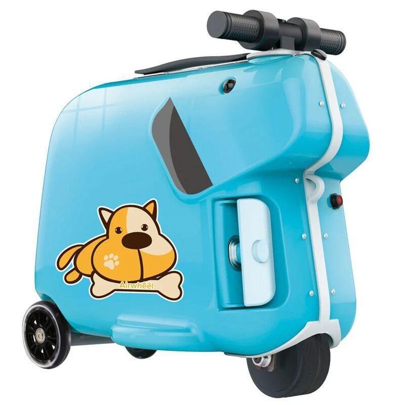 Airwheel SQ3 Kids Electric Riding Luggage Scooter With Removable Battery - Pink, , medium