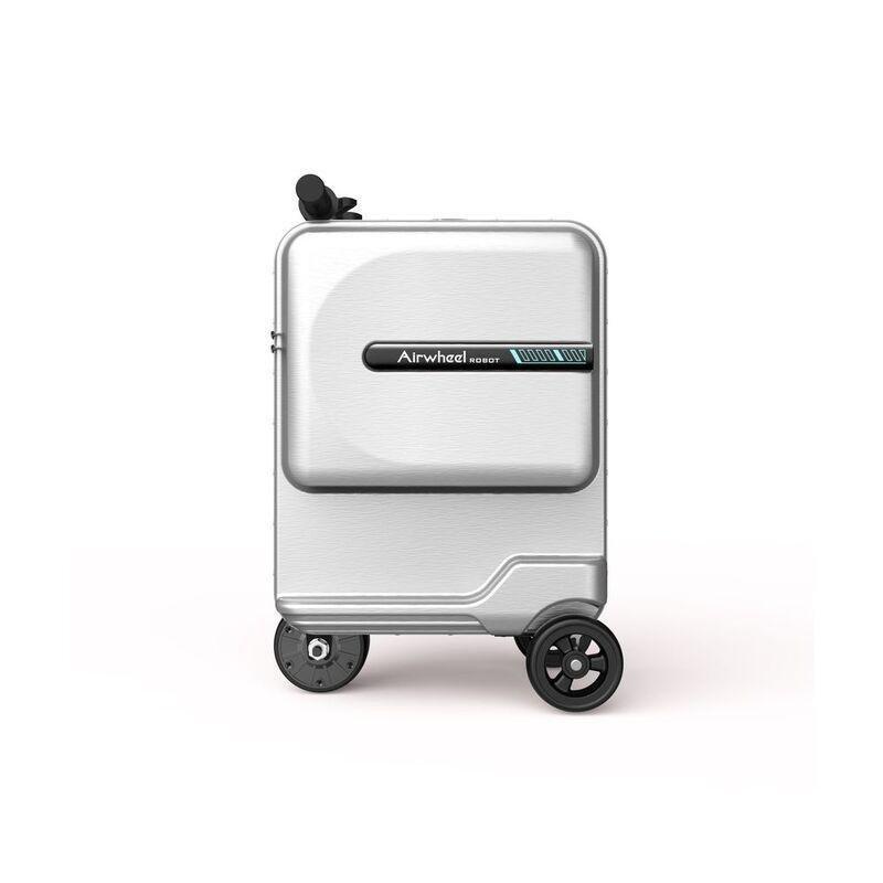 Airwheel SE3 Minit Electric Portable Riding Luggage Scooter With Removable Battery - Silver, , medium