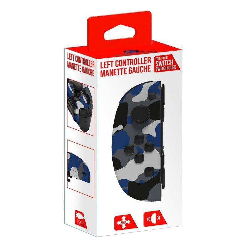 Freaks & Geeks Joycon Type Controller Left Camo - Blue, , medium