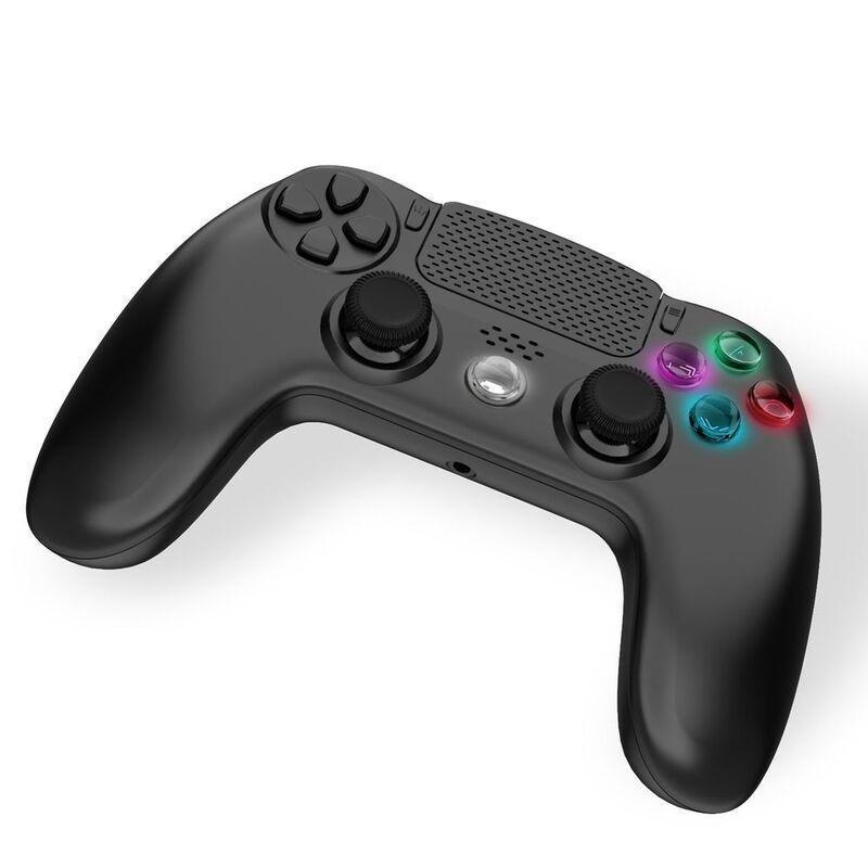 Freaks & Geeks Black Wireless Controller For PS4, , large image number 2