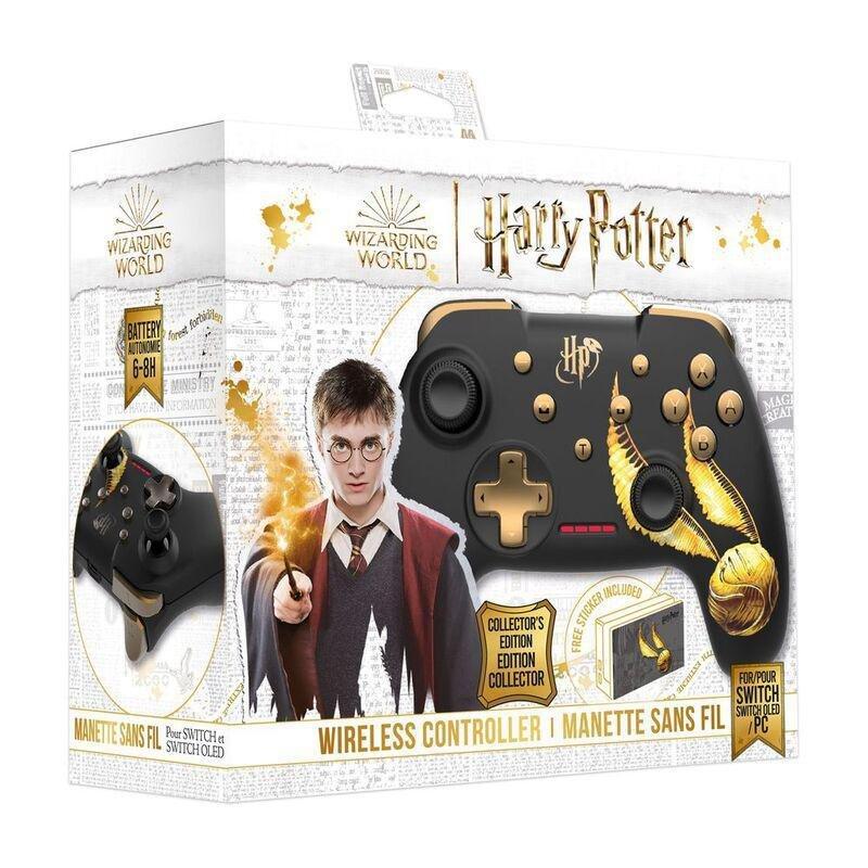 Freaks & Geeks Harry Potter Golden Snitch Wireless Controller For Nintendo Switch, , large image number 1