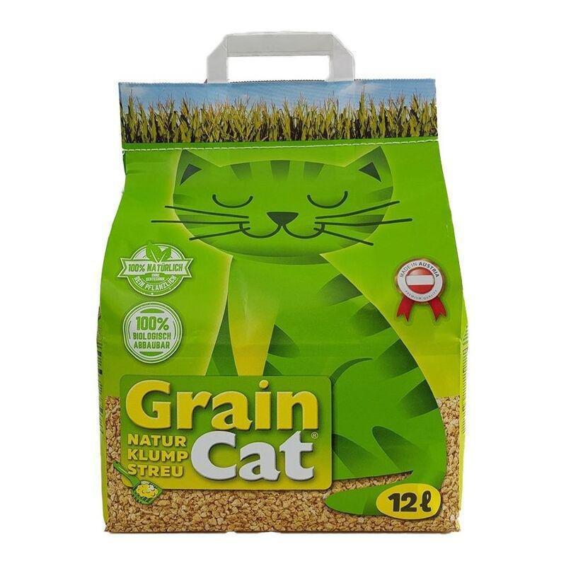 Agros Grain Cat Ecological Corn Cat Litter - 12L, , large image number 0