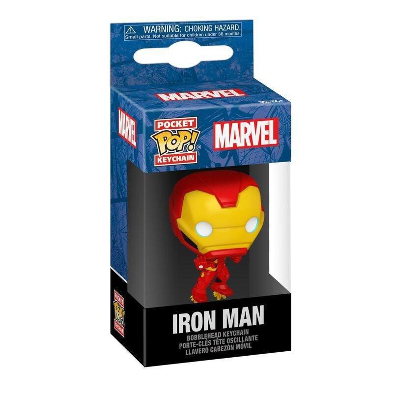 Funko Pocket Pop! Marvel Iron Man Keychain (Marvel New Classics), , large image number 1