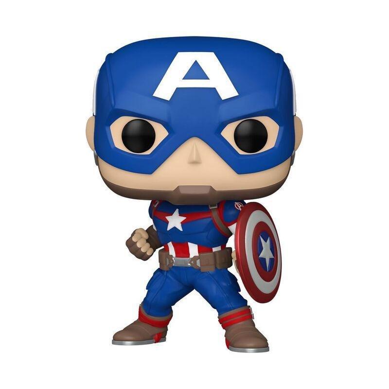 Funko Pop! Marvel Captain America Vinyl Figure (Marvel New Classics), , large image number 0