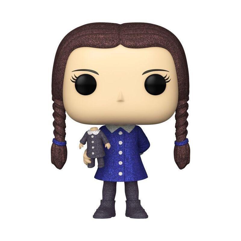 Funko Pop! TV Addams Family Wednesday Addams with Doll (Diamond) Vinyl Figure, , medium