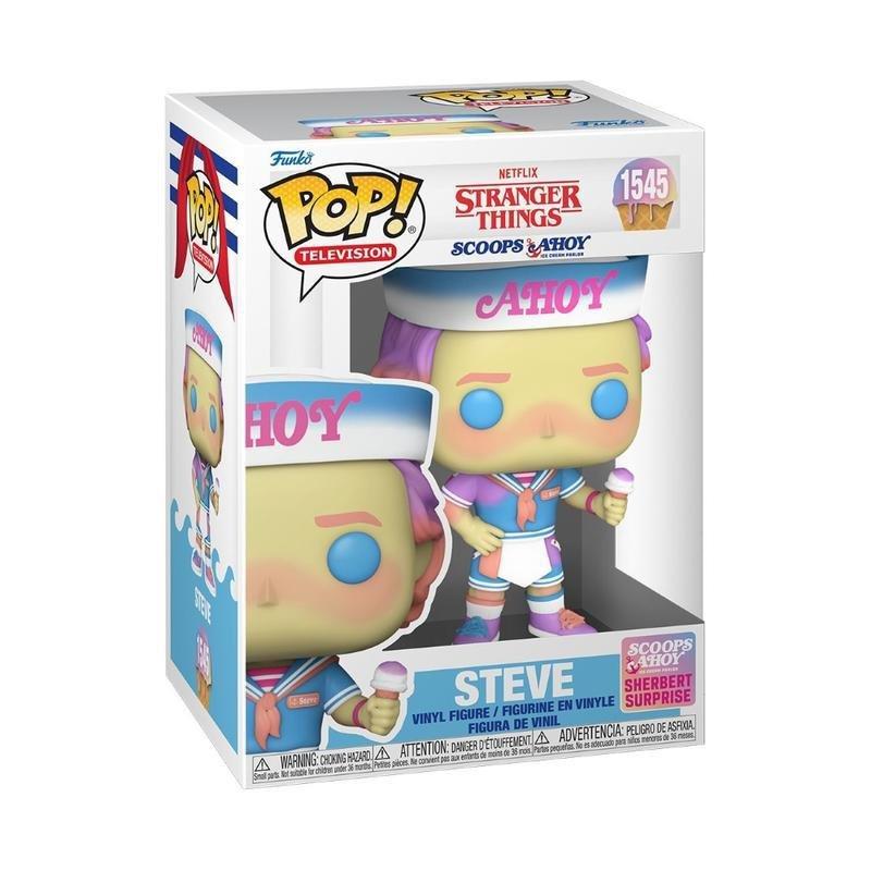Funko Pop! TV Stranger Things Steve Scoops Ahoy Vinyl Figure, , large image number 3
