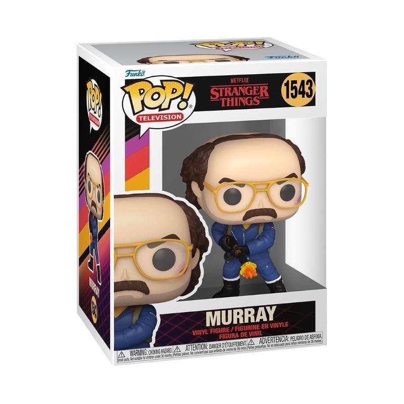 Funko Pop! TV Stranger Things S4 Murray with Ft Vinyl Figure, , large image number 1