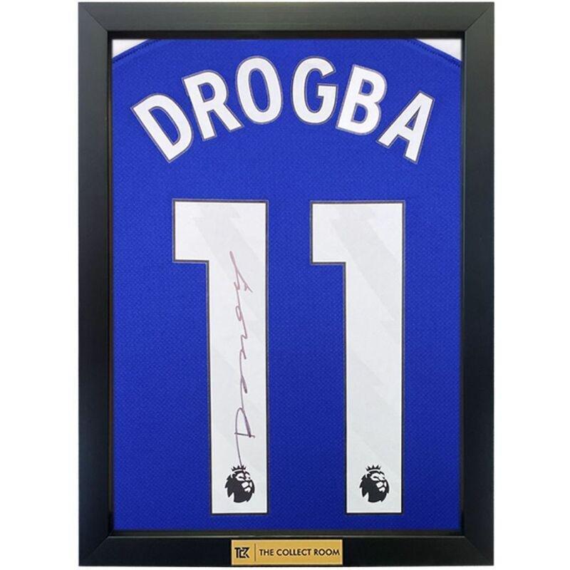 The Collect Room Didier Drogba Back Signed Chelsea 2023-24 Home Shirt, , large image number 0