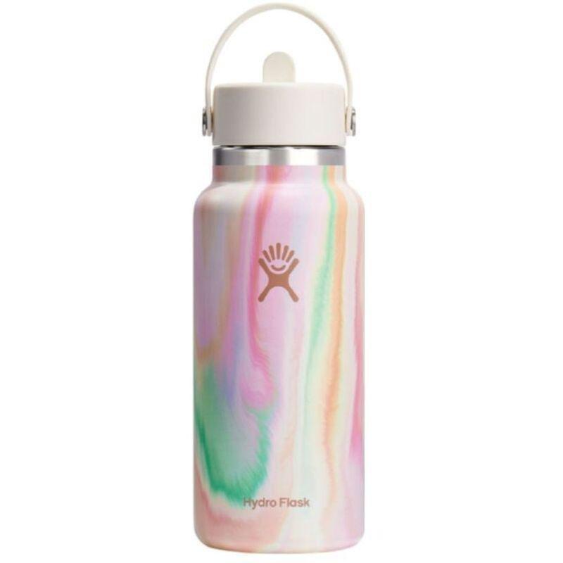 Hydro Flask Wide Mouth With Straw Cap Limited Edition 950ml Water Bottle - Sugar Crush, , large image number 0