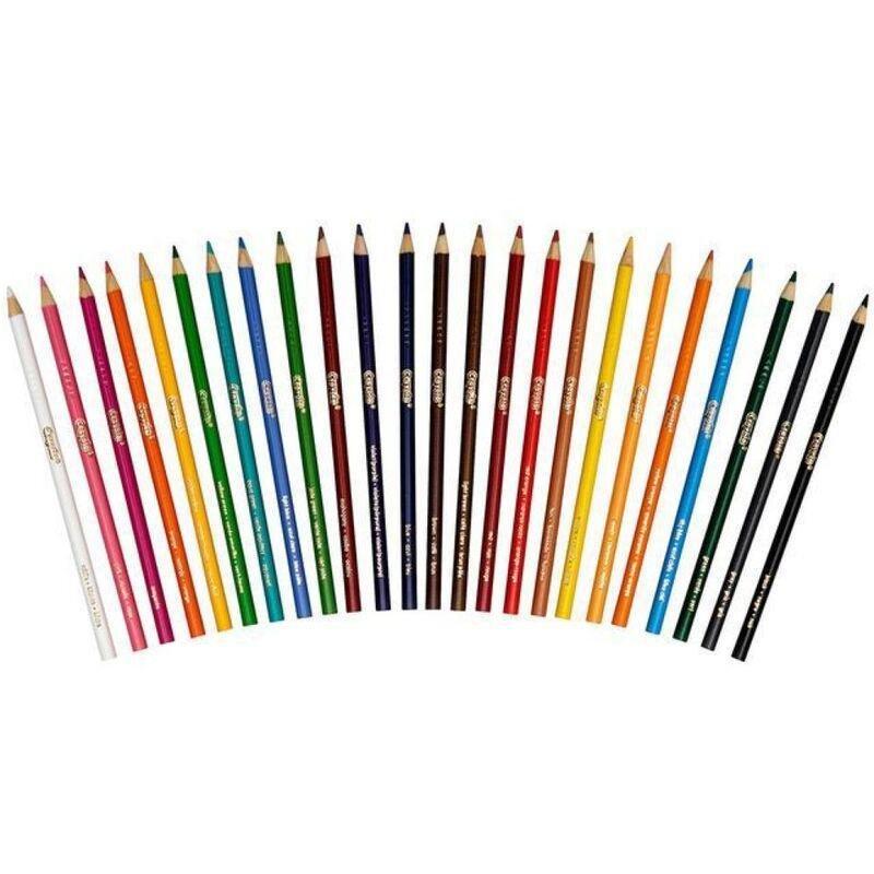 Crayola Watercolor Pencils (Pack of 24), , medium