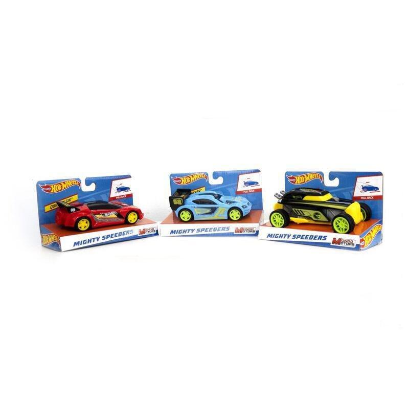 Mondo Hotwheels Pullback Mighty Speeders (Assorted - Includes 1), , large image number 0