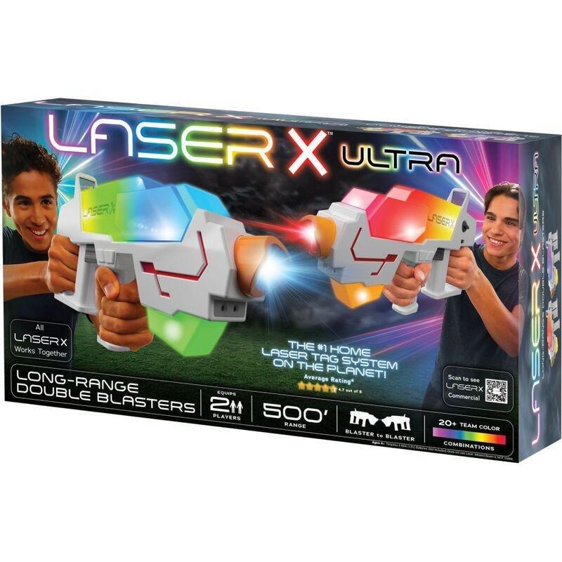 Laser X Ultra Long Range Blasters Battery Operated Playset, , large image number 0