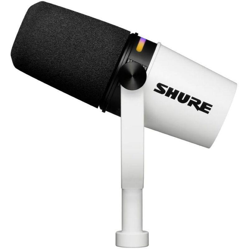 Shure MV7+ Podcast Xlr/Usb Microphone - White, , large image number 1