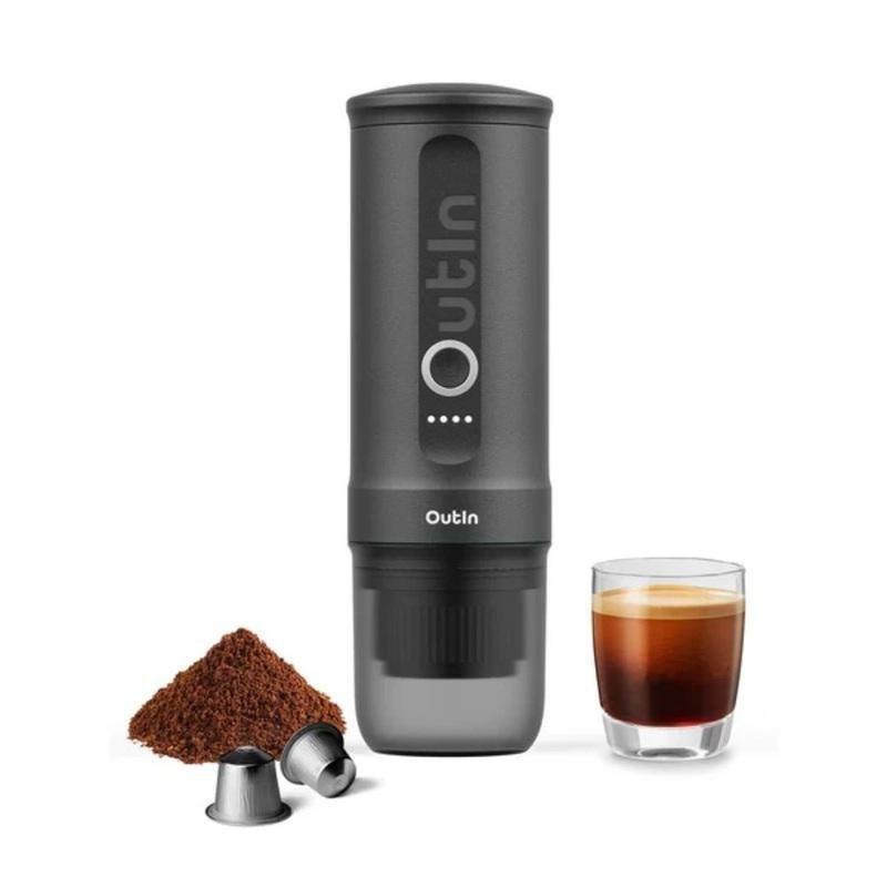 Outin Nano Portable Espresso Machine 30ml - Space Grey, , large image number 0