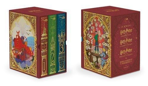 Harry Potter Boxset Books 1 - 3 (Minalima Editions) | J.K. Rowling, , medium